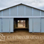 Parker Colorado barn project by Coffman Barns
