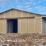 Loveland Colorado barn project by Coffman Barns