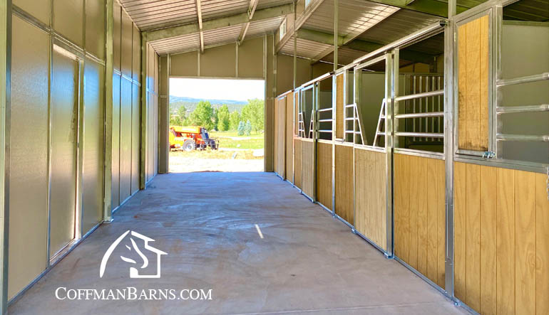 Carbondale Colorado Barn-Coffman Barns Contractor