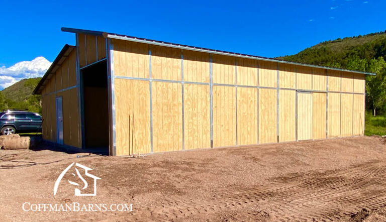 Carbondale Colorado Barn | Barn Building Contractor | CoffmanBarns.com