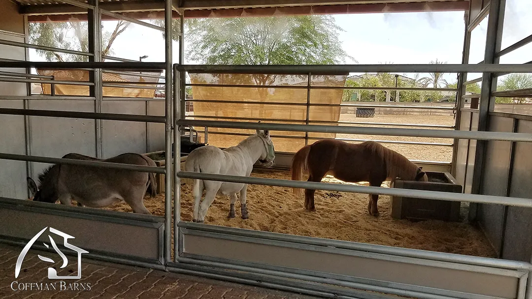 Custom Rescue Horses Barn