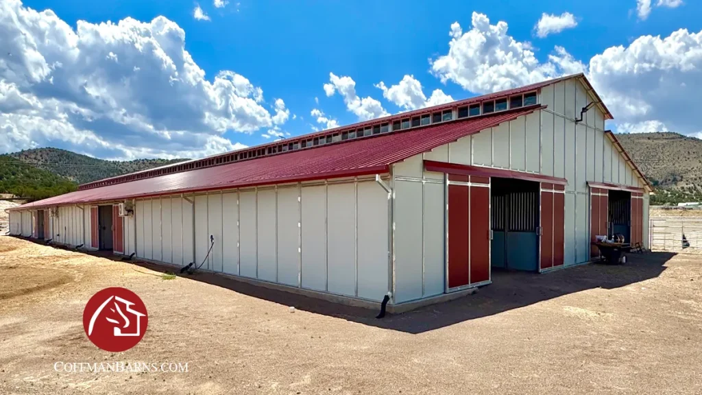 Equestrian Facility Construction by Coffman Barns - Outside Image
