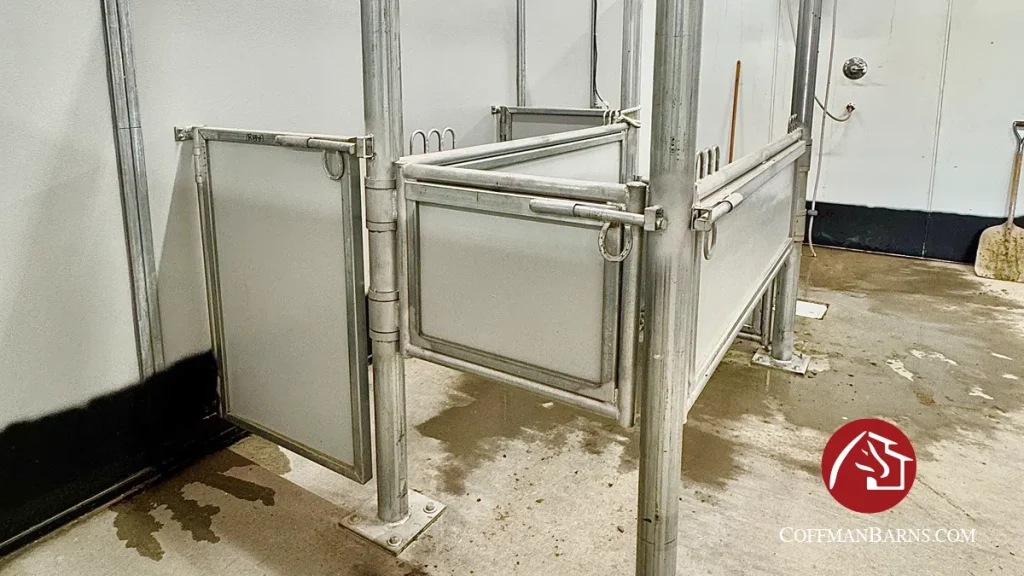Equestrian Facility Construction by Coffman Barns - Wash Bay