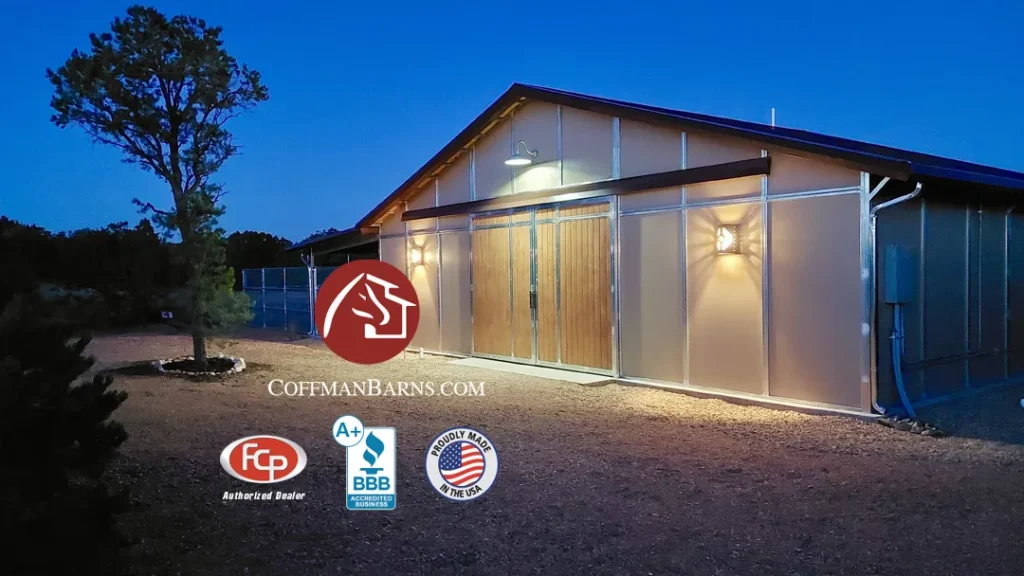 Santa Fe Barn Kit Project by Coffman-Barns - Featured Image