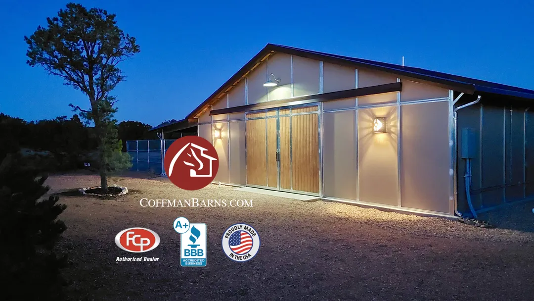 Santa Fe Barn Kit Project by Coffman-Barns - Featured Image