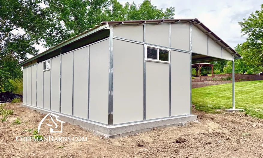 Niwot Colorado Horse Barn Project Image by Coffman Barns