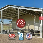 DEHS Hybrid Livestock Barn Project by Coffman Barns - Featured Image