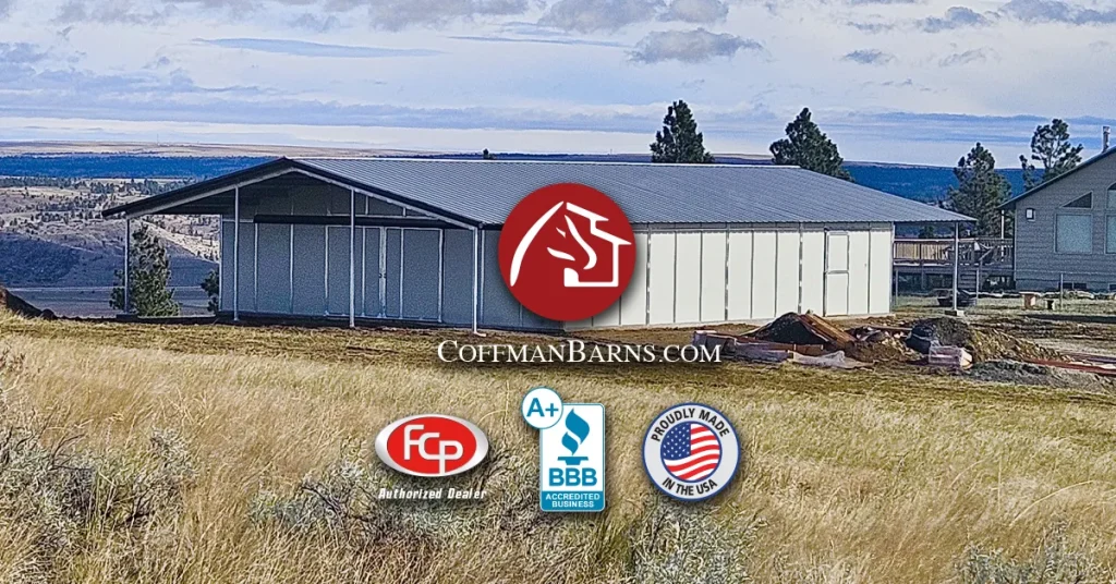 Columbus Montana Barn Project featured Image by Coffman Barns
