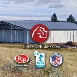 Columbus Montana Barn Project featured Image by Coffman Barns