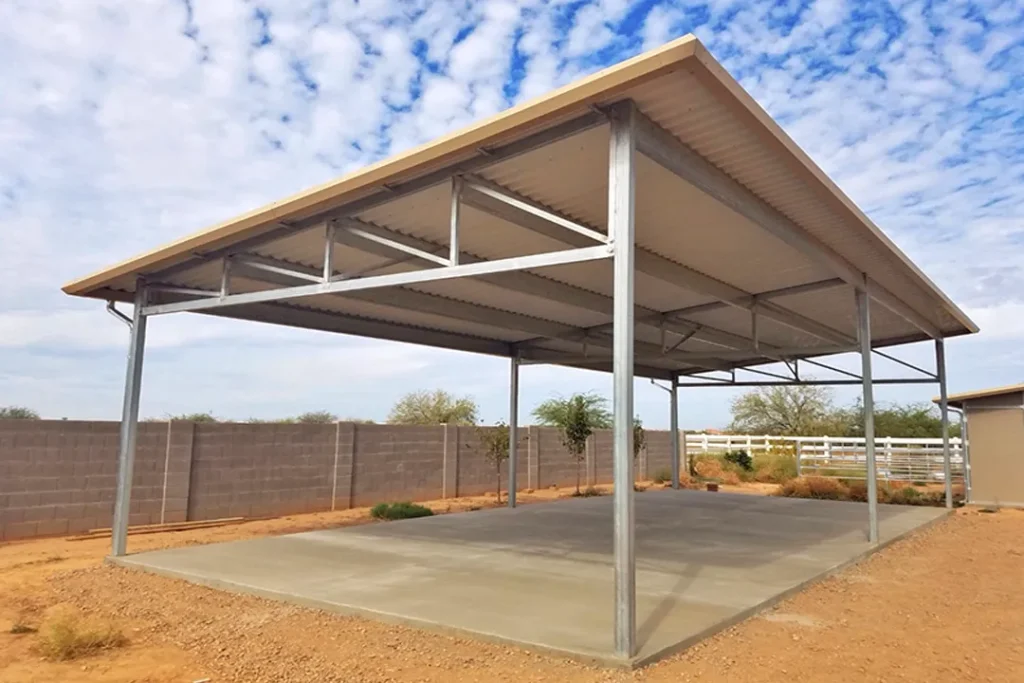 Coffman Barns RV Storage Canopies Carport Shelter