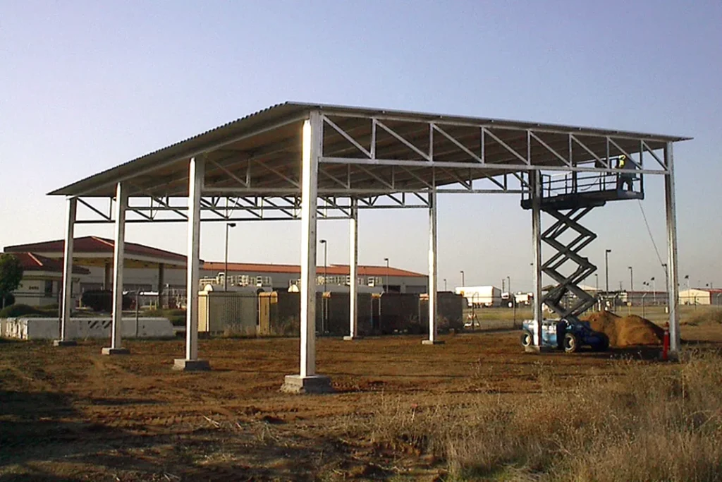Coffman Barns RV Storage Canopies Carport Shelter