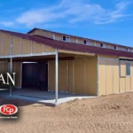 Nebraska Horse Training Barn Case Study by Coffman Barns Featured RCA Barn Image