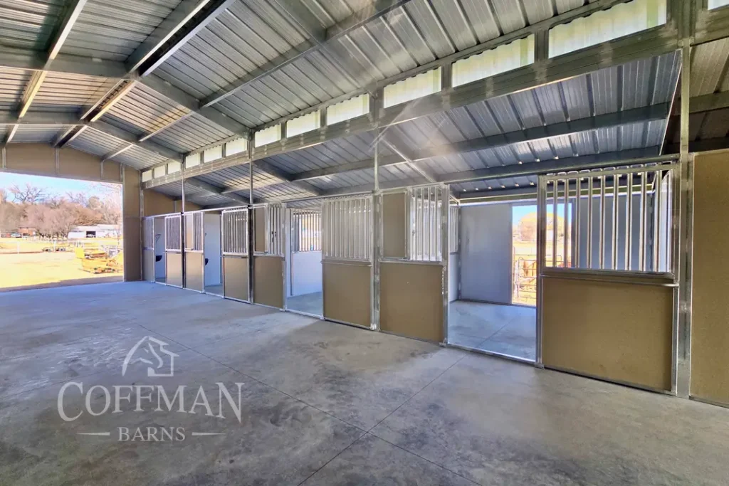 Custom Hybrid Workshop Barn by Coffman Barns Project Image