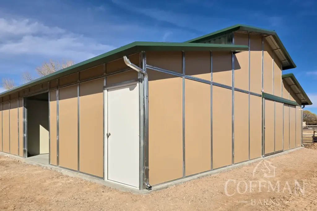 Custom Hybrid Workshop Barn by Coffman Barns Project Image