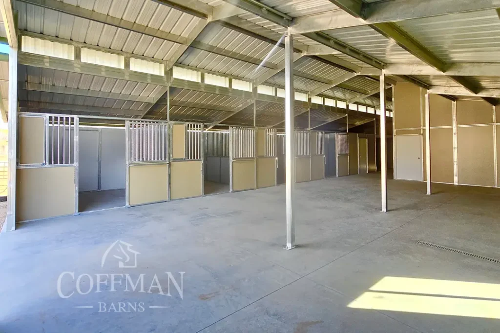 Custom Hybrid Workshop Barn by Coffman Barns Project Image