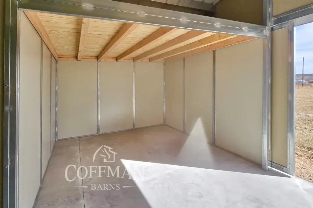 Custom Hybrid Workshop Barn by Coffman Barns Project Image