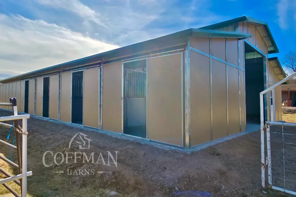 Custom Hybrid Workshop Barn by Coffman Barns Project Image