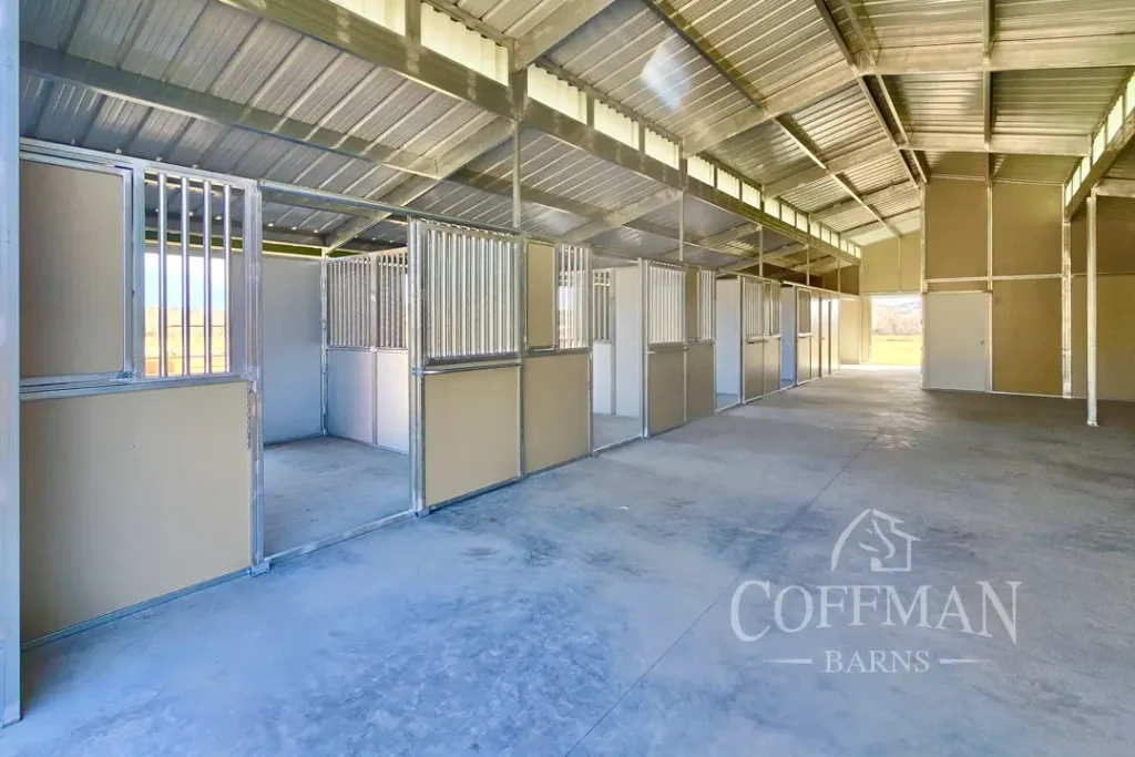 Custom Hybrid Workshop Barn by Coffman Barns Project Image