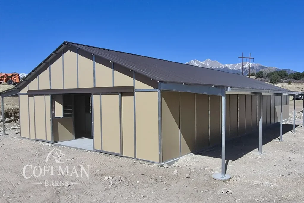 Horse Stall and Equipment Barn by Coffman Barns Project Image