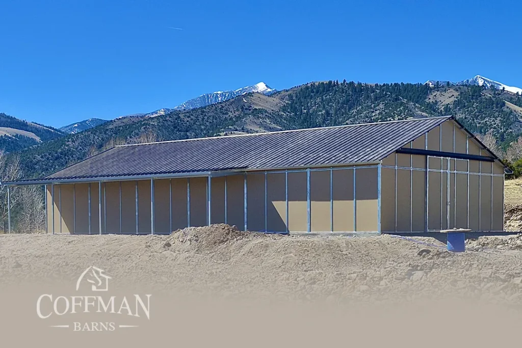 Horse Stall and Equipment Barn by Coffman Barns Project Image