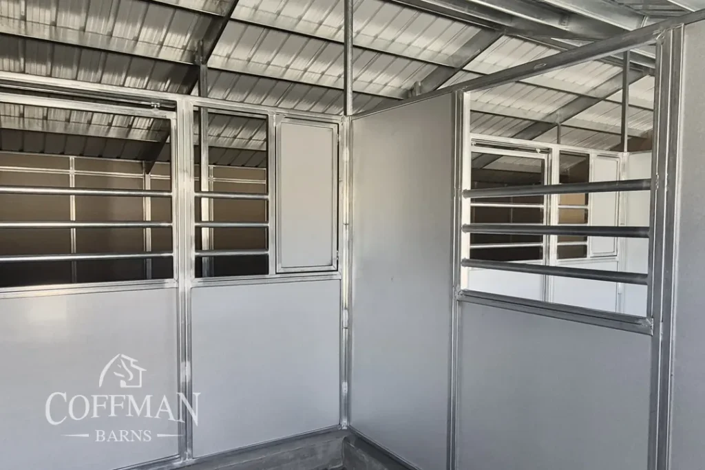 Horse Stall and Equipment Barn by Coffman Barns Project Image