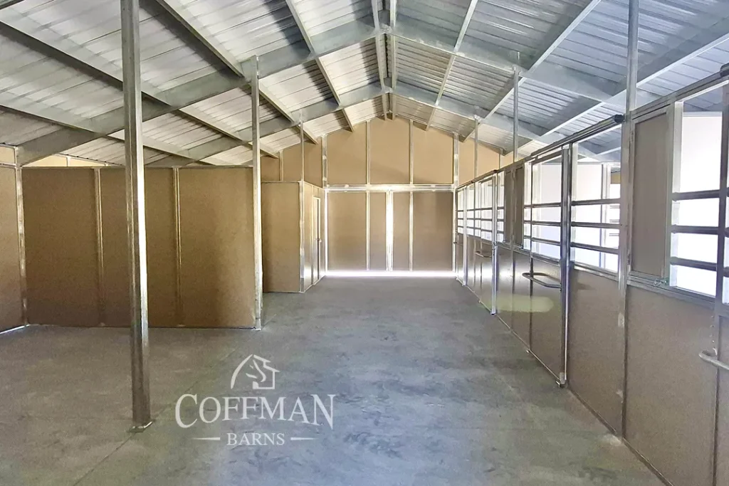 Horse Stall and Equipment Barn by Coffman Barns Project Image