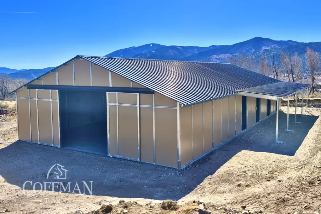 Horse Stall and Equipment Barn by Coffman Barns Project Image