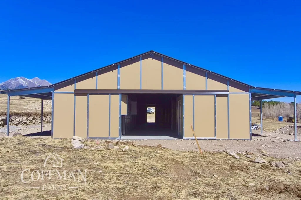 Horse Stall and Equipment Barn by Coffman Barns Project Image