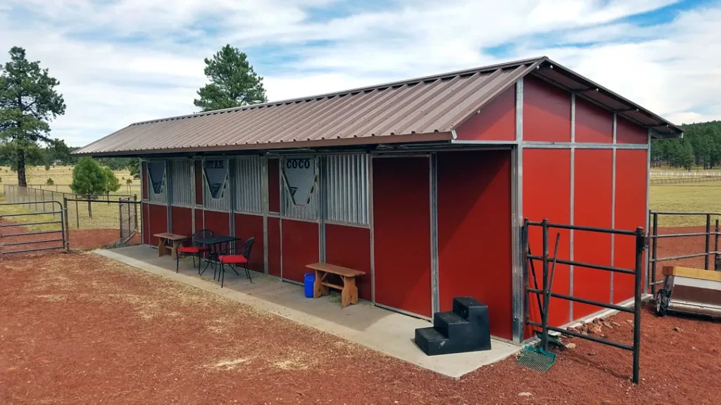 7 Benefits of Shedrow Barns by Coffman Barns Project Image
