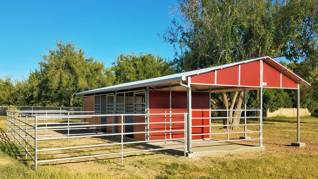 7 Benefits of Shedrow Barns by Coffman Barns Project Image