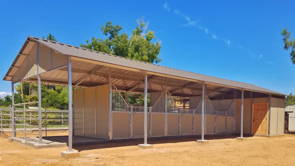 7 Benefits of Shedrow Barns by Coffman Barns Project Image